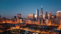 Blue Hour — Chicago Skyline