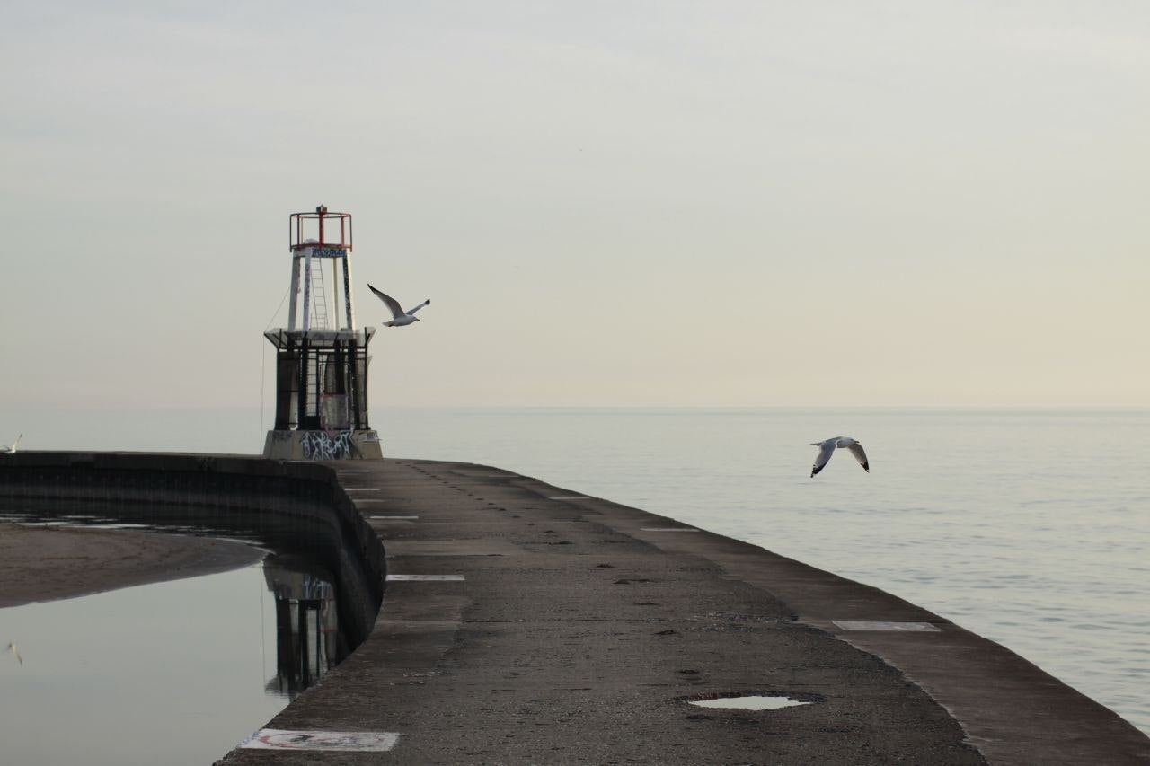 Chicago Harbor — Calm Day