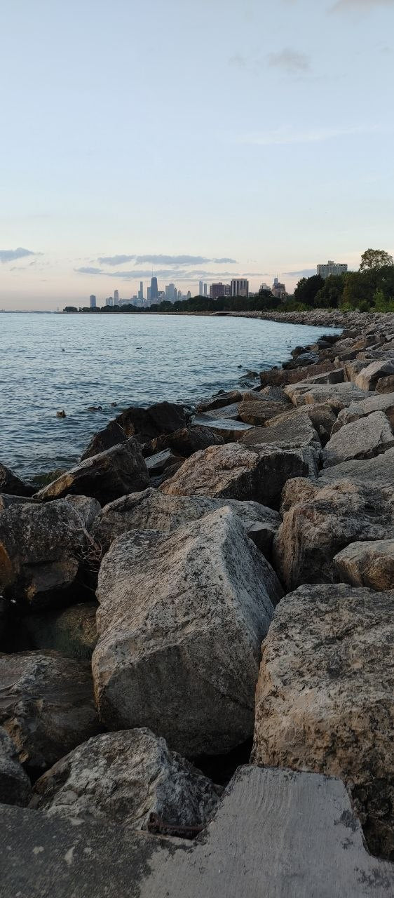 Chicago Skyline — From the Breakwater