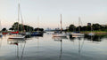 Marina Calm — Chicago Skyline